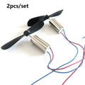 716 Coreless DC Motor with Propeller 3.7–4.2V | 2-Pack