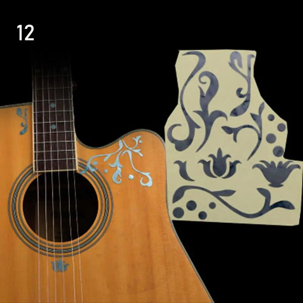 Guitar Fretboard Stickers – Ultra Thin Cross Inlay Decals