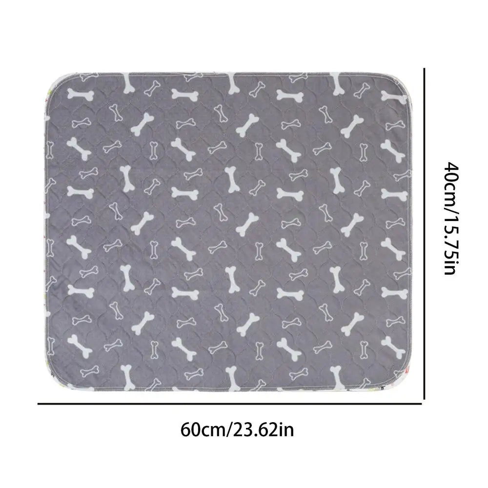 Reusable Dog Pee Pads – Washable Waterproof Training Mat