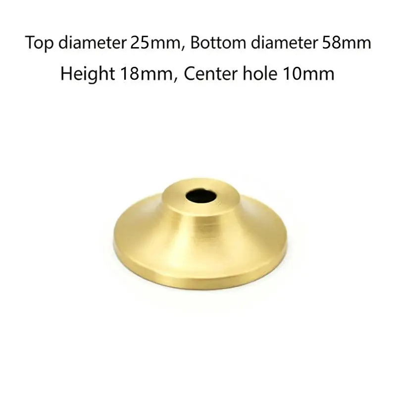 M10 Brass Base Connector for Ceramic Desk Lamp | DIY Lighting