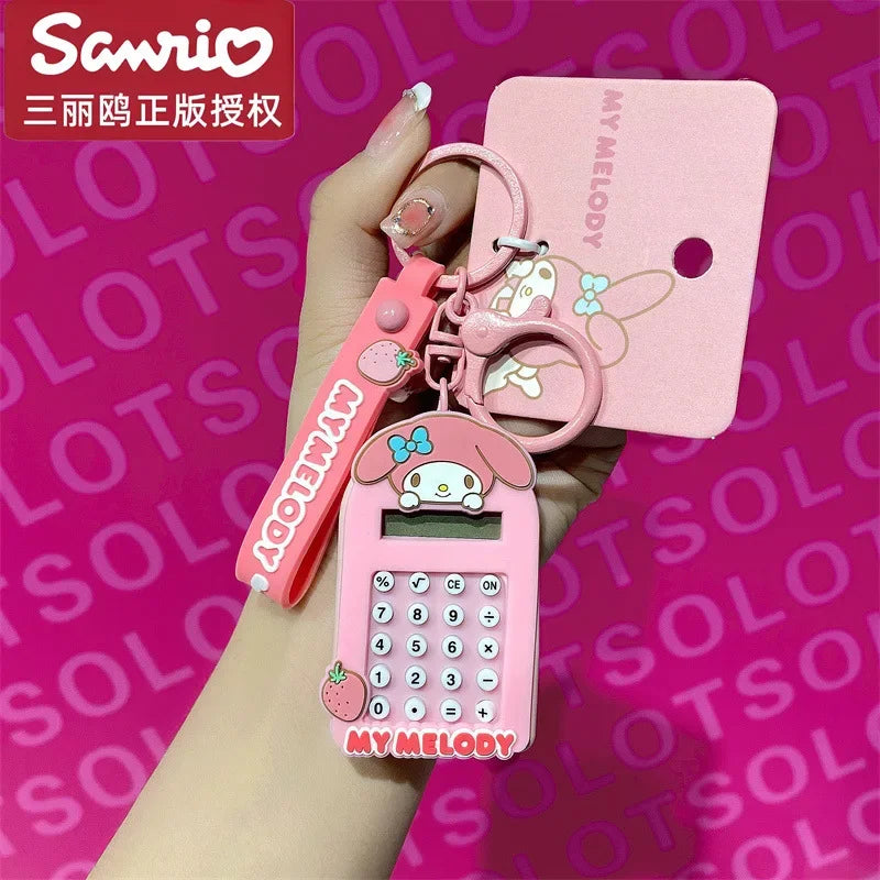 Sanrio Calculator Keychain | Hello Kitty Cinnamoroll My Melody