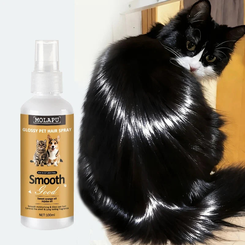 Pet Coat Conditioner Spray 100ml – Soft, Silky & Detangling