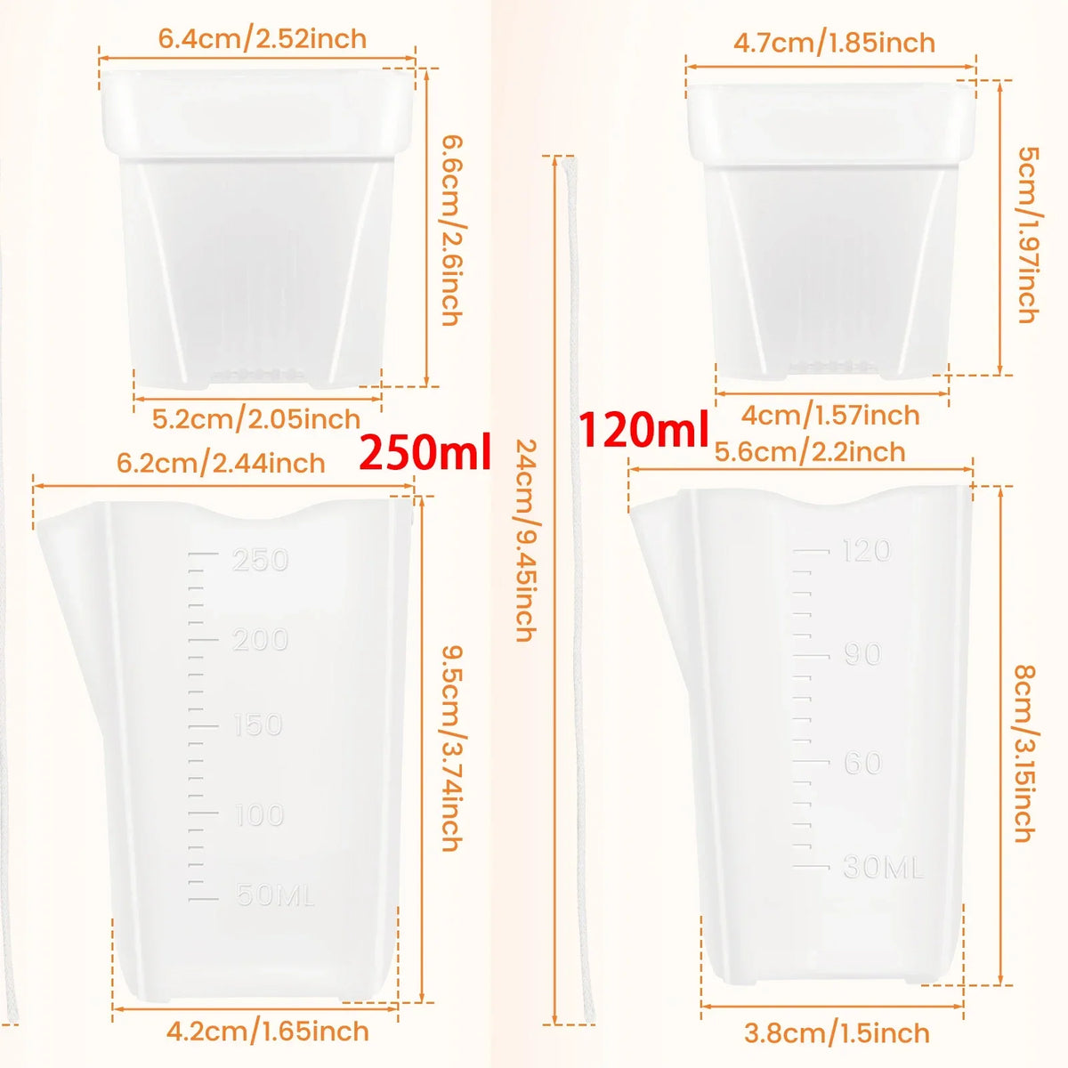 12-Pack Self Watering Plant Pots – Double Layer Nursery Pots