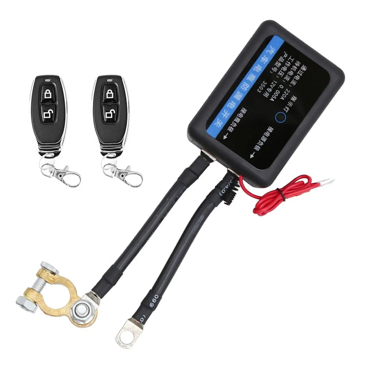 Wireless Remote Battery Disconnect Switch – 12V Car Truck SUV