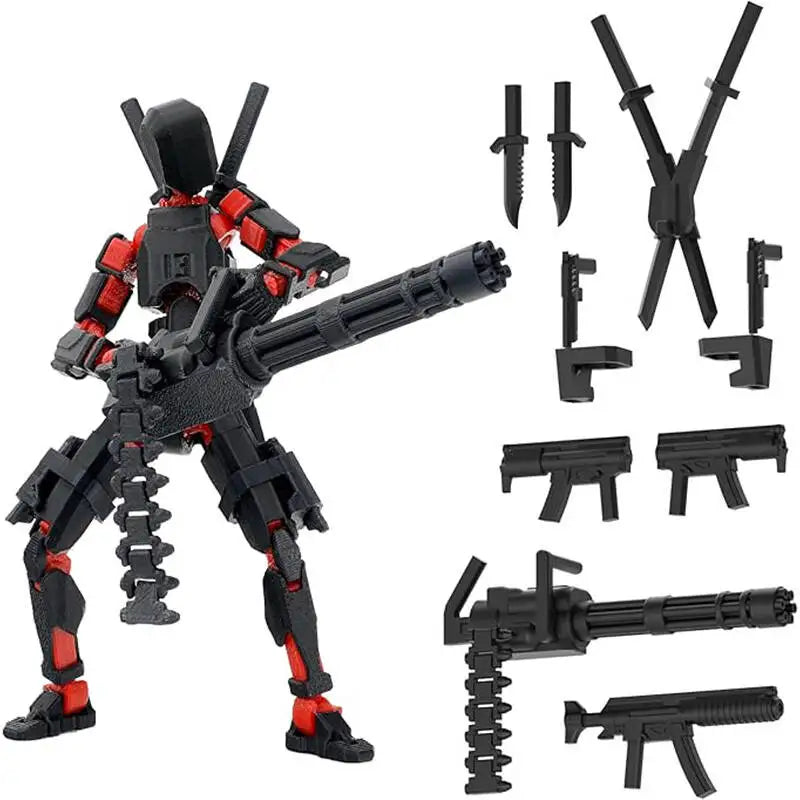 T13 Titan 13 Robot Action Figure – 3D Printed Collectible