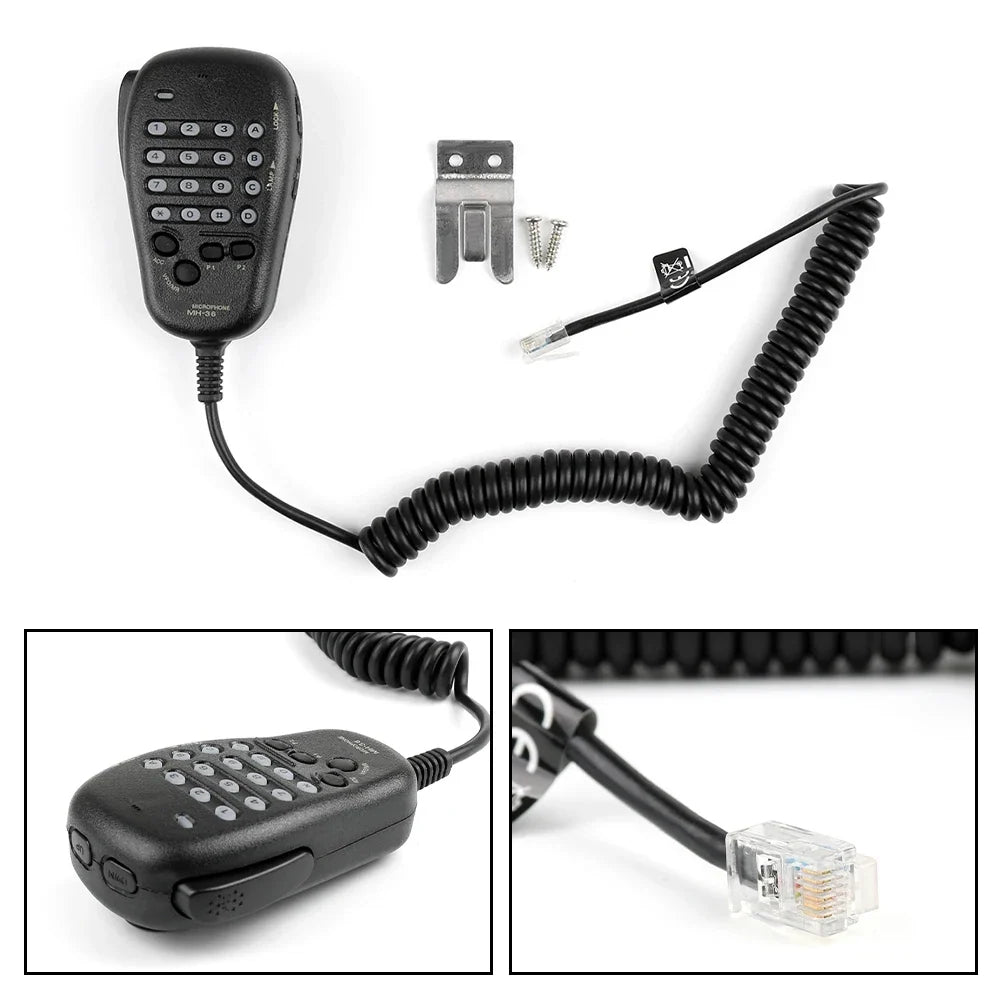 MH-36 Handheld Microphone for Yaesu FT-2600M FT-8800R Radio