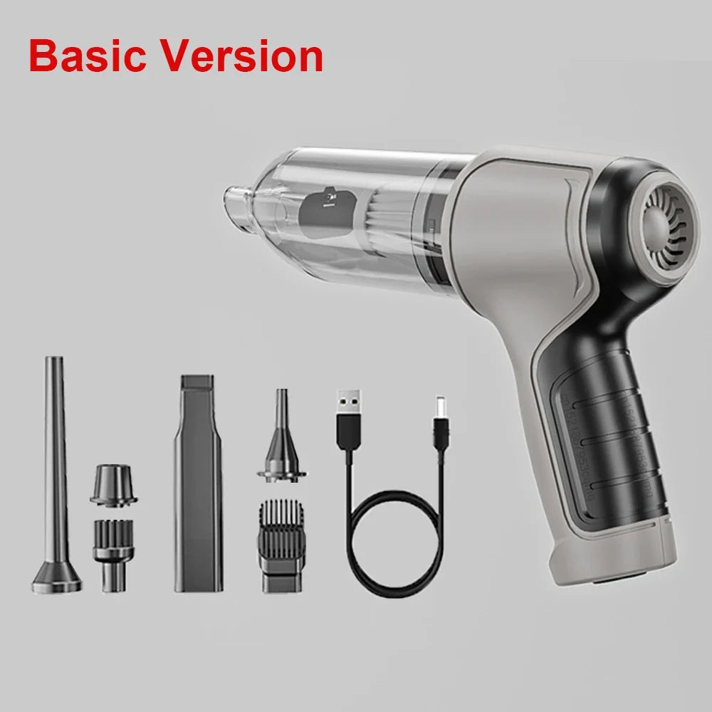 Raugee 95000PA Cordless Car Vacuum Cleaner Handheld Blower