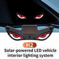 Demon Eye LED Car Atmosphere Light – Solar & USB Rechargeable