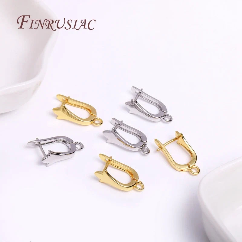 18K Gold Plated Lever Back Earring Hooks – DIY Jewelry Findings