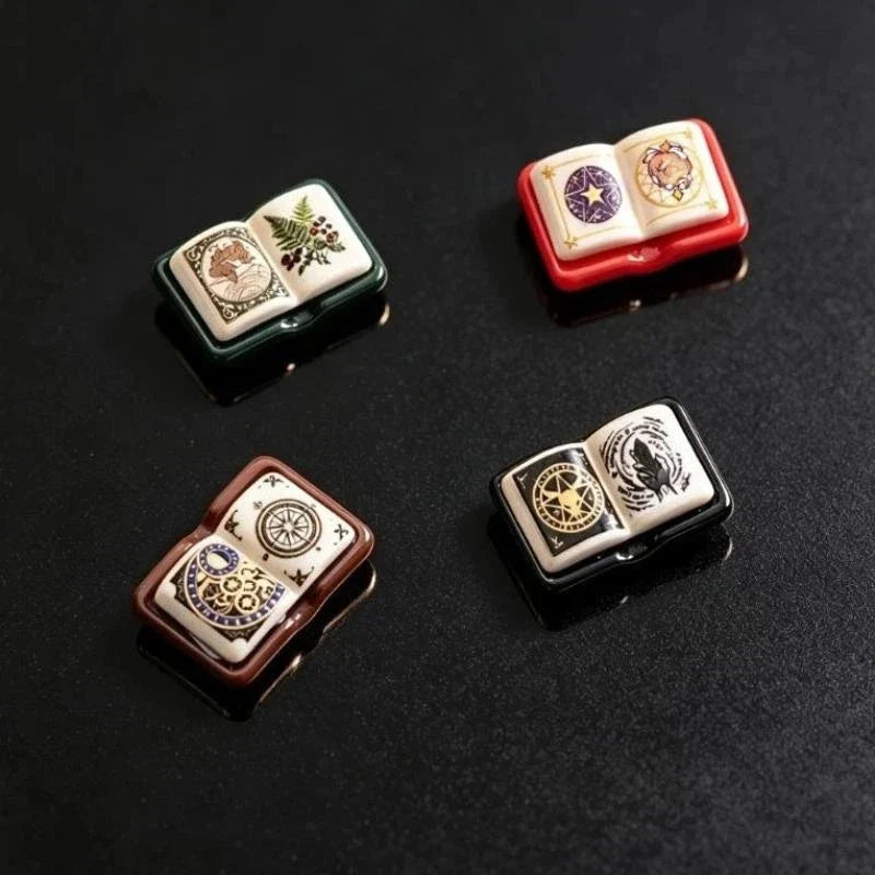 Retro Mini Resin Magic Book Charms 5/10/20PCS – DIY Jewelry