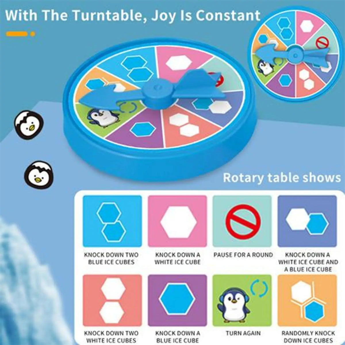 Save the Penguin Ice Block Board Game – Fun Family Party Toy
