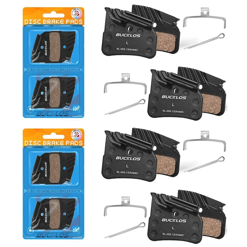 BUCKLOS Ceramic Disc Brake Pads for Shimano N03A N04C D03S