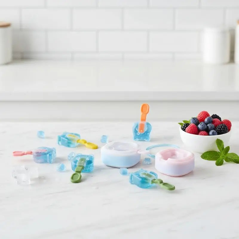 Miniature Dollhouse Ice Cream Popsicle DIY Accessory Set