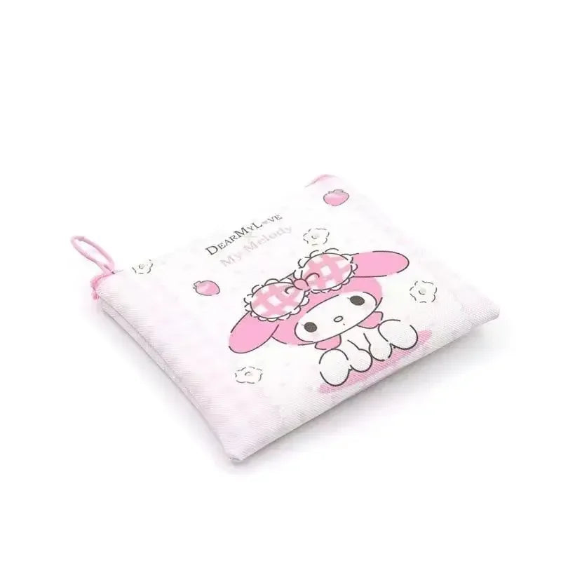 Sanrio Kuromi Mini Coin Purse Wallet Keychain – Kawaii Bag
