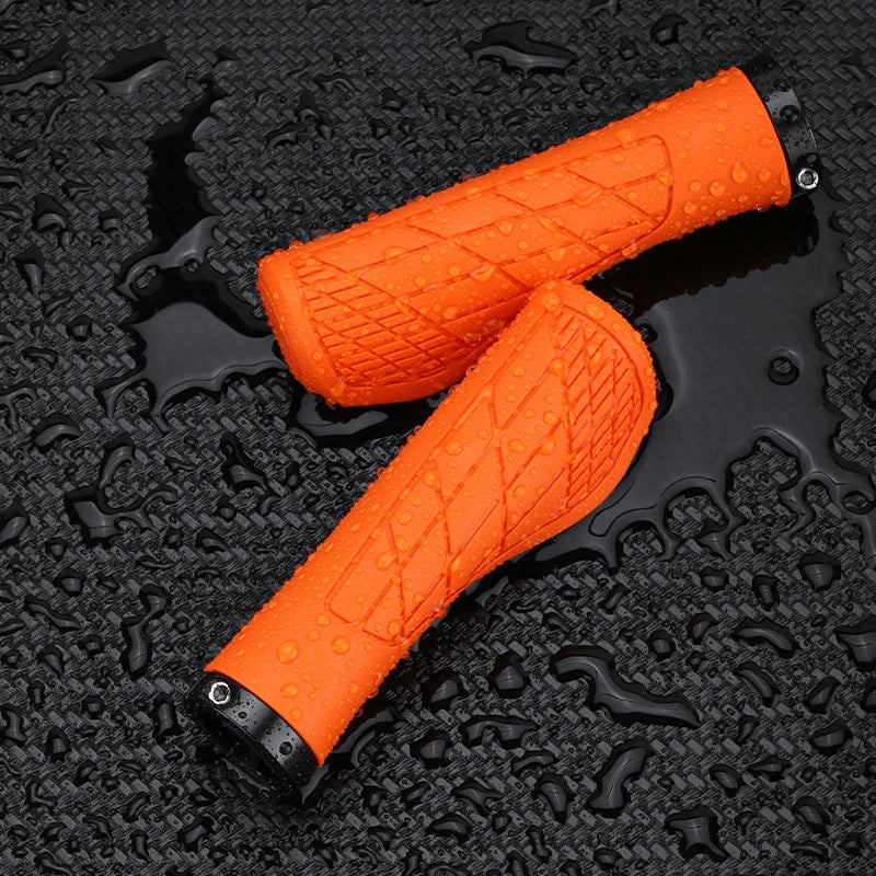 MTB Lock-On Bicycle Handlebar Grips – Anti-Slip Ergonomic