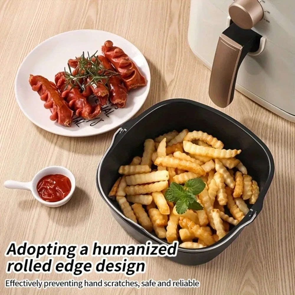 Nixie Nonstick Air Fryer Baking Pan – Pizza & Cake Mold