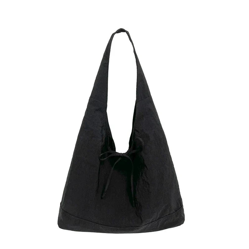 Korean Bowknot Tote Bag – Large Capacity Crossbody Shoulder Bag