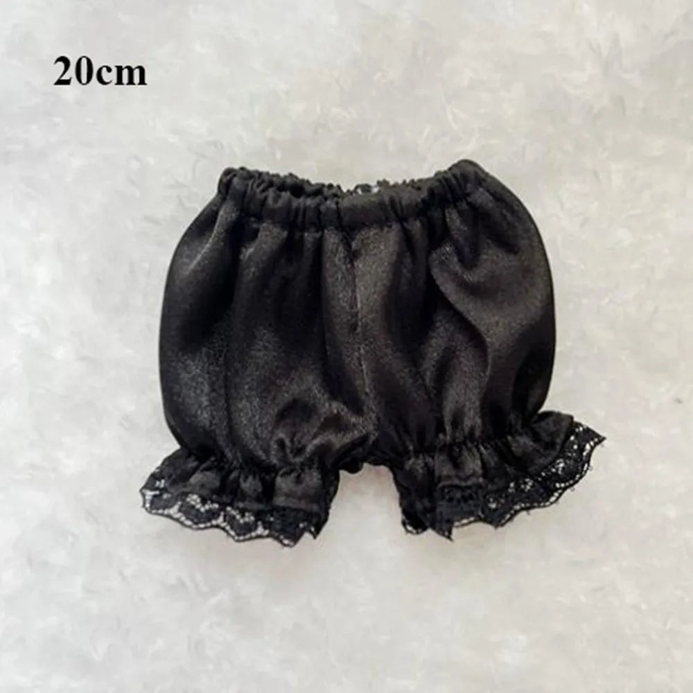 Shiny Lace Shorts for 15/20cm Cotton Dolls | DIY Doll Clothes