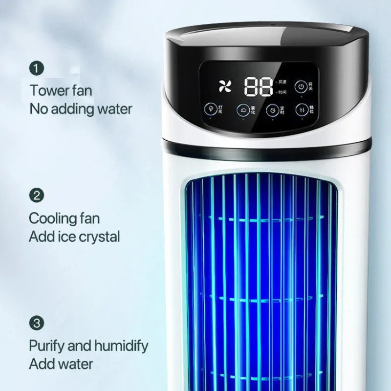 USB Desktop Cooling Fan with Timer – Portable & Quiet