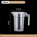 Clear Measuring Cup with Lid & Scale 100–5000mL | Nixie