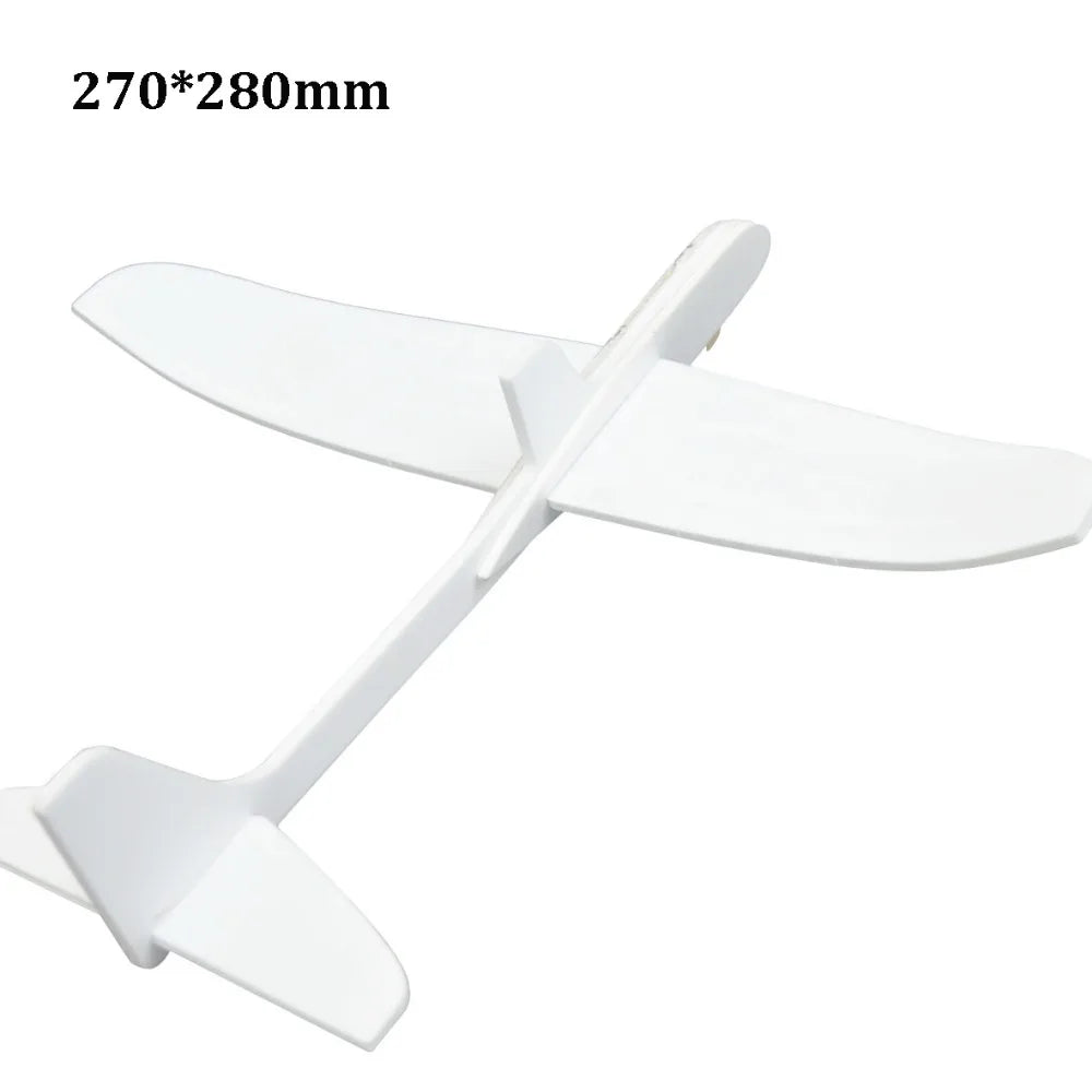 Rubber Band Powered Glider Airplane – DIY Assembly Model Kit