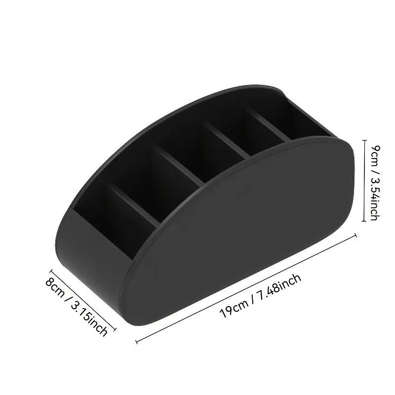 Remote Control Holder Caddy Tray – Desktop & Bedside Organizer