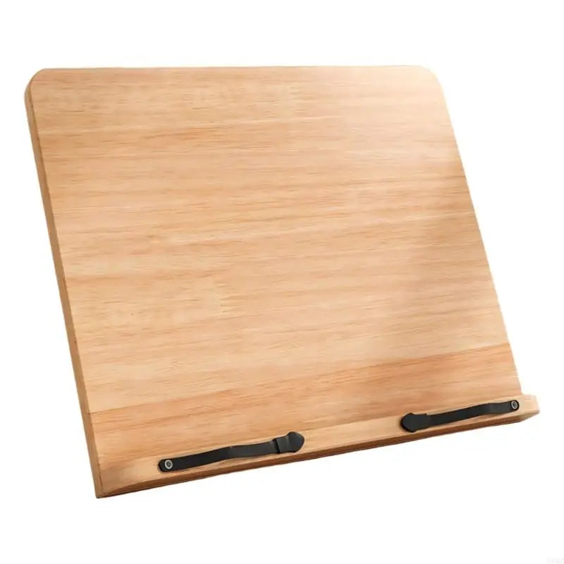 Wooden Laptop & Reading Stand | Non-Slip, Multi-Angle, Foldable