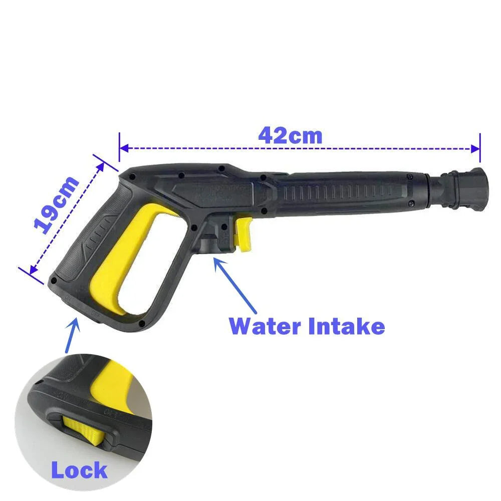 Pressure Washer Spray Gun & Turbo Lance Kit for Kärcher K2–K7