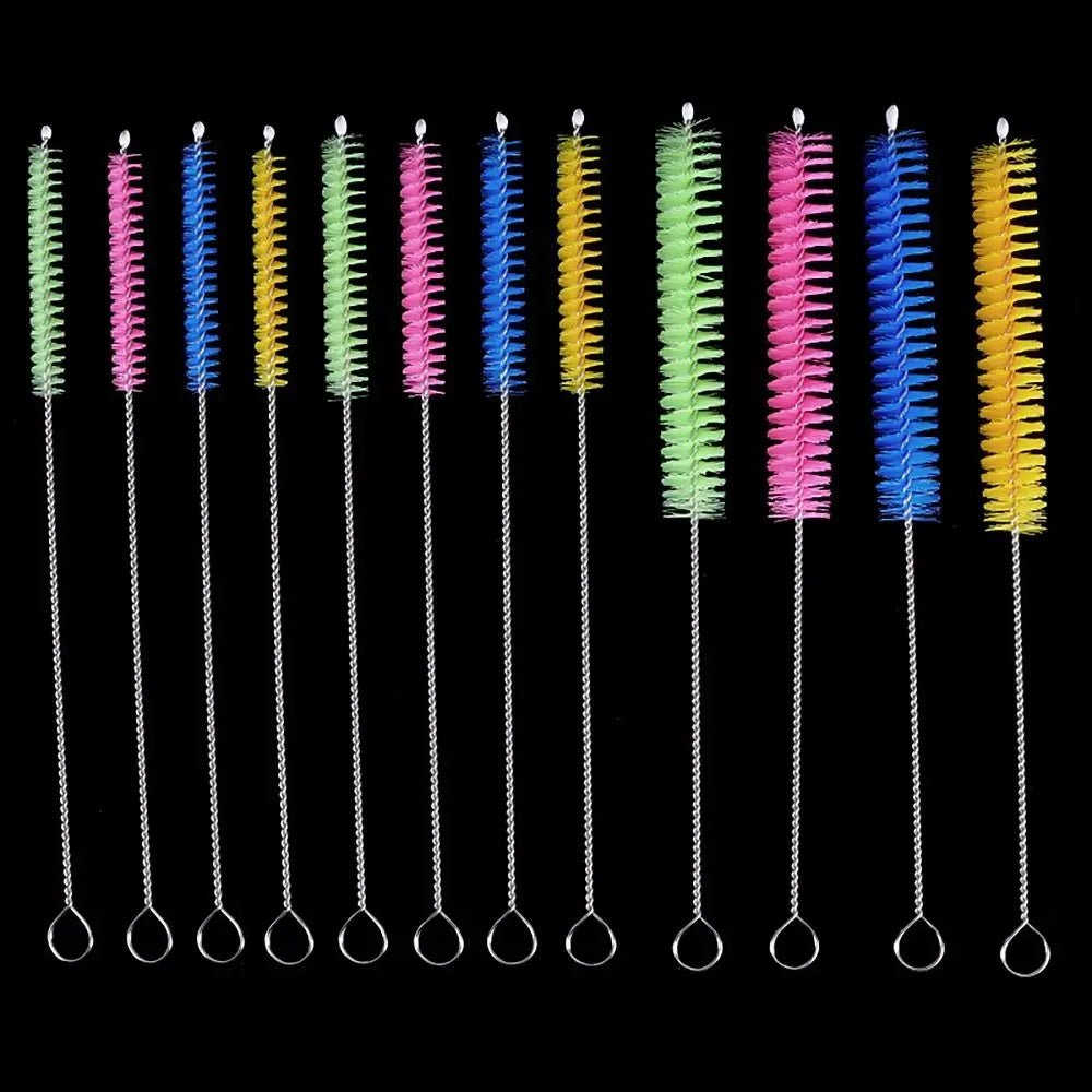 Straw Cleaning Brush – Nylon & Stainless Steel Multi-Purpose