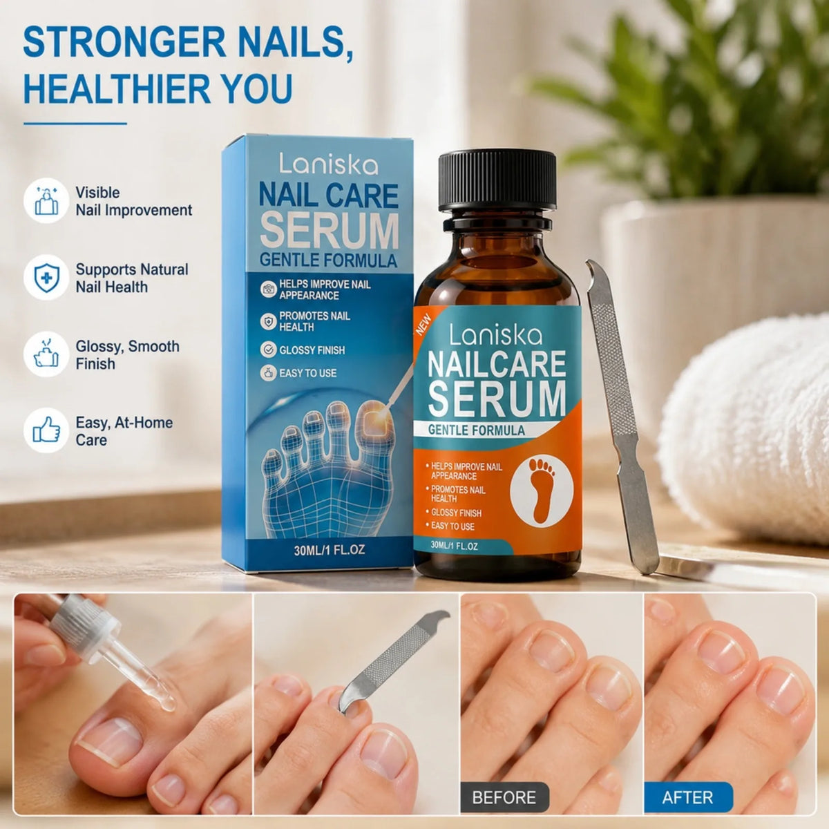 Nail Care Serum – Nourishing Nail Essence for Smooth Nails