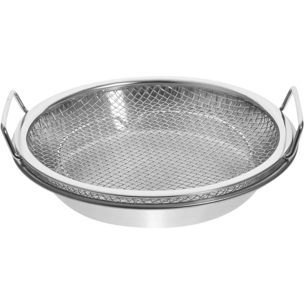 20cm Stainless Steel Oil Filter Strainer Basket with Handle