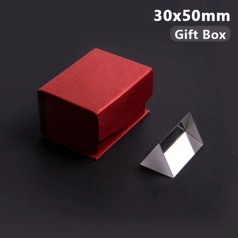 K9 Crystal Glass Triangular Prism – Rainbow Optics Tool