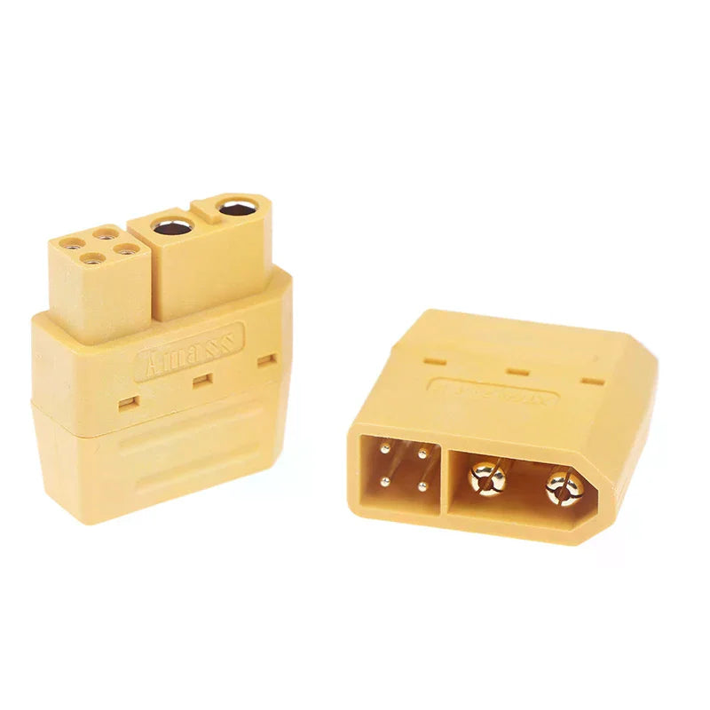 XT60 (2+4) Male Female Plug Connector with Signal Pin & Sheath