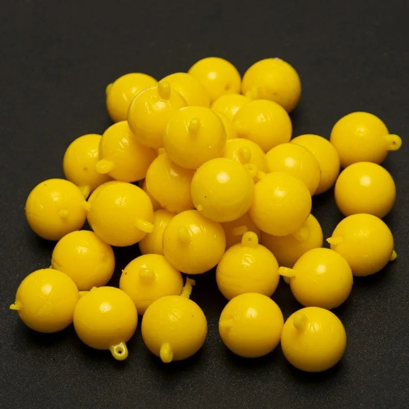 40/50Pcs Corn Flavor Floating Ball Carp Fishing Soft Bait Lures