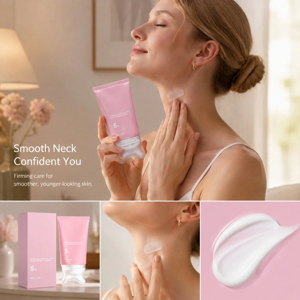 PDRN Collagen Gua Sha Neck Cream – Firming & Hydrating 90g