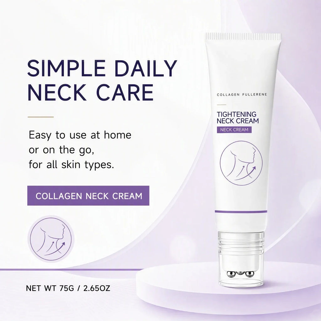 Fullerene Collagen Neck Cream – Hydrating Neck Skincare