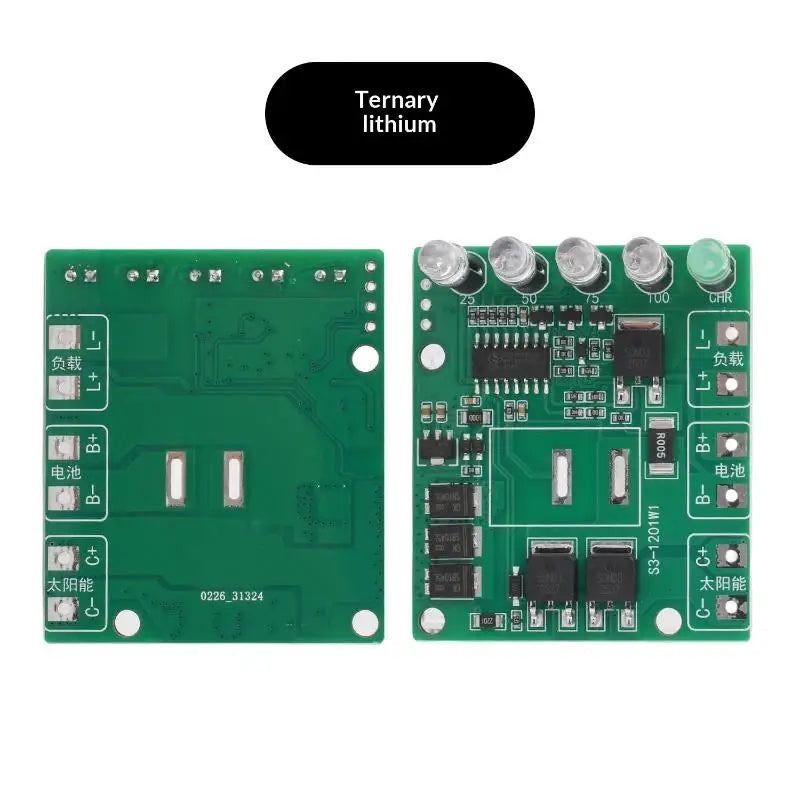 12V 12A Solar Charge Controller – Lithium Battery Charging Board