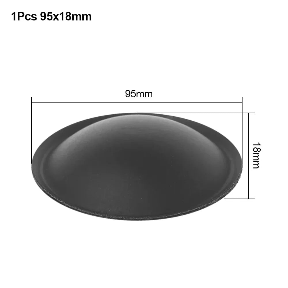 PP Black Speaker Dust Cap 30–150mm Woofer Cone Cover