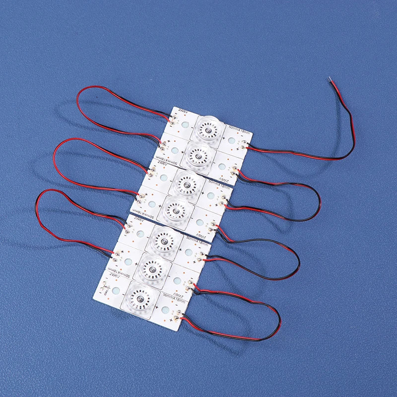 SMD LED Lamp Beads 3V 6V TV Backlight Strip Repair Kit 32–65"