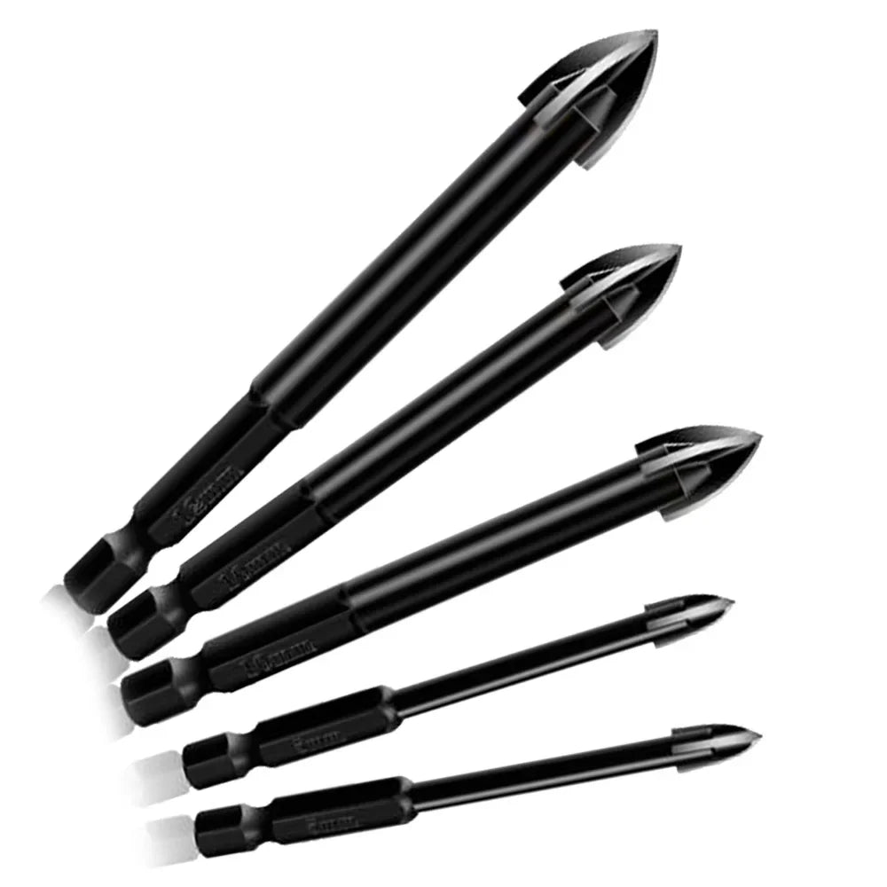 DAZZLEEX Carbide Triangle Drill Bit – Tile Glass Ceramic Concrete