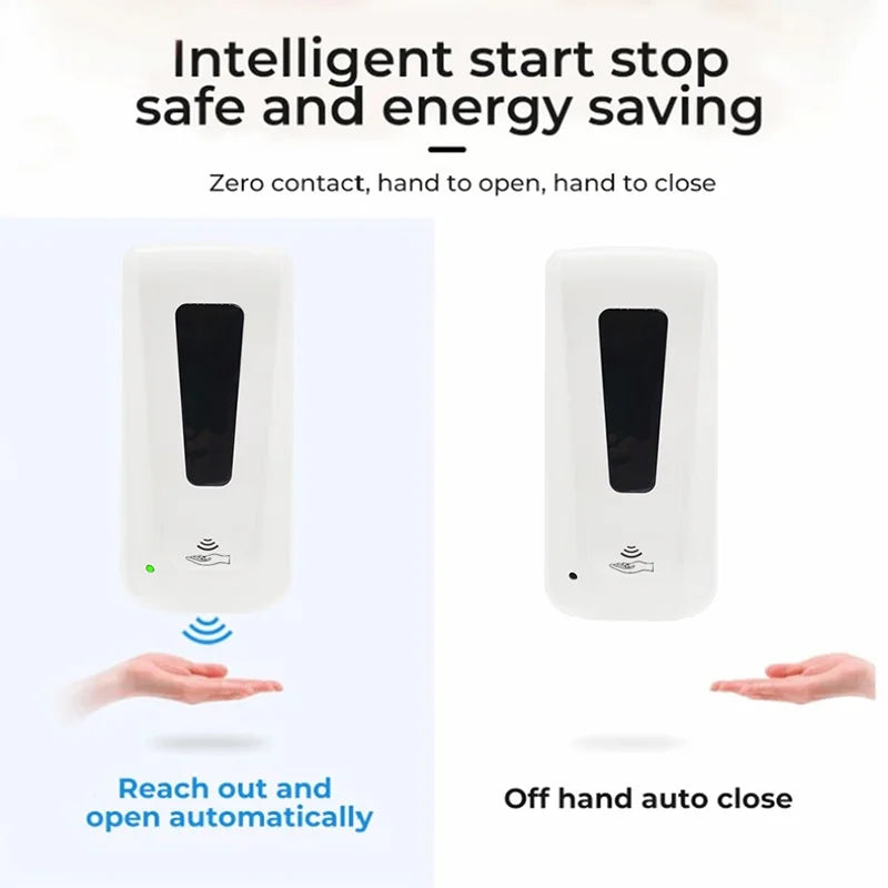 Touchless Wall Mount Soap Dispenser – 1000ml Auto Sensor