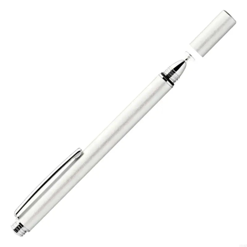 Disc Tip Stylus Pen – Metal Body, Cap & Clip for Touchscreens