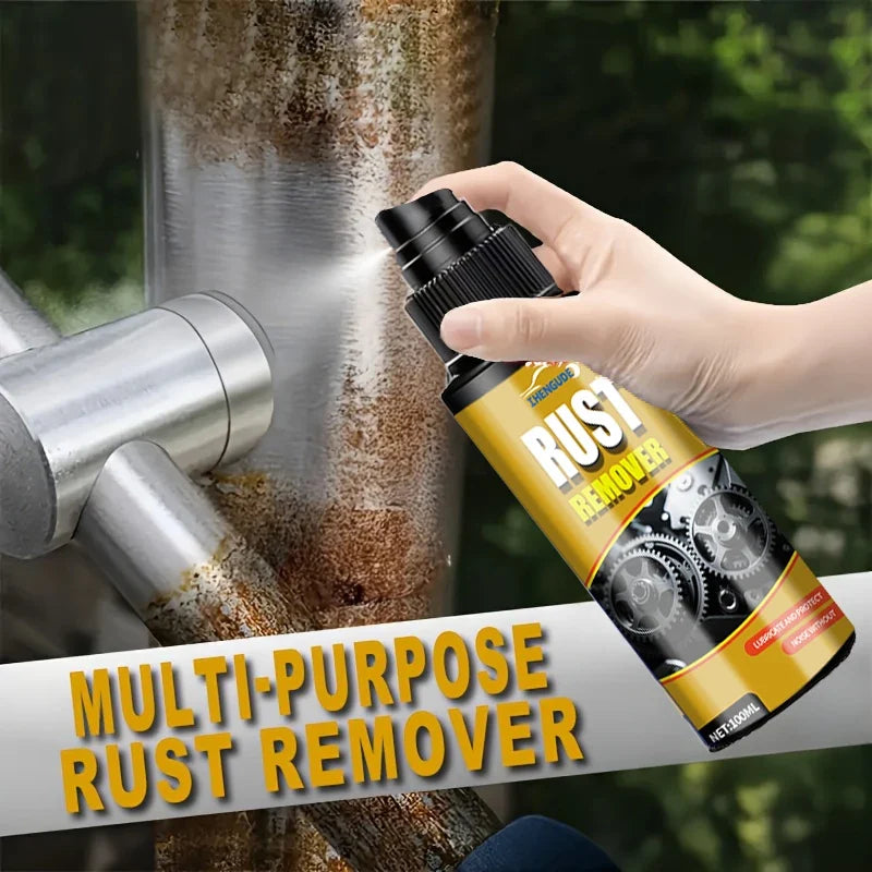 Metal Rust Remover & Protective Spray for Car Parts & Rims