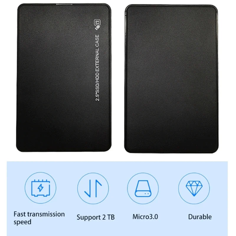 2.5" Portable HDD Enclosure USB 3.0 – 450MB/s | Deek-Robot