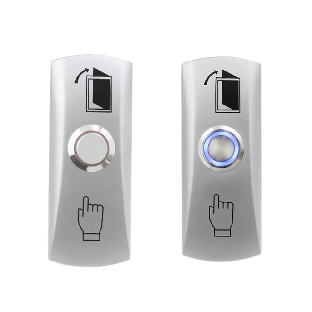 Waterproof Zinc Alloy Push to Exit Button DC 12V Access Control