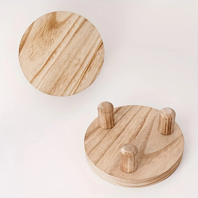 Wooden Display Stand – Plant Base & Bathroom Storage Tray