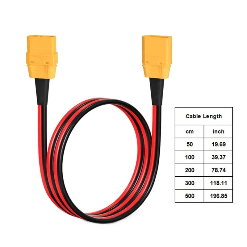 XT90 Extension Cord 10AWG Power Cable – Power Station & FPV