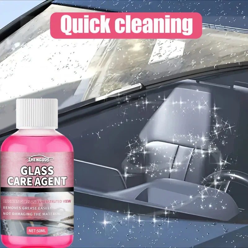 Winter Windshield Washer Fluid – Anti-Freeze Oil Film Cleaner