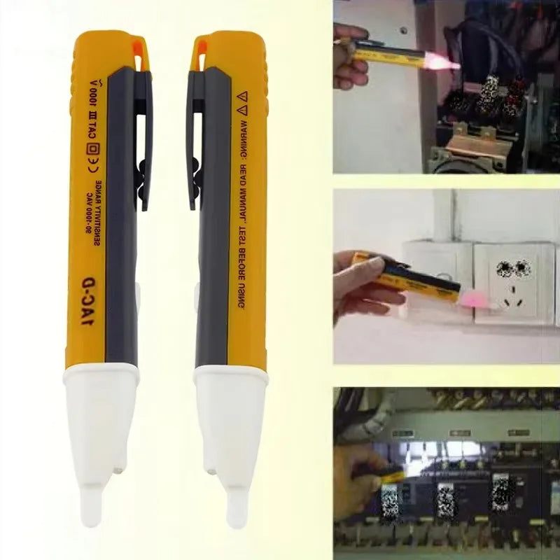 Non-Contact Voltage Tester Pen 90-1000V AC LED Indicator