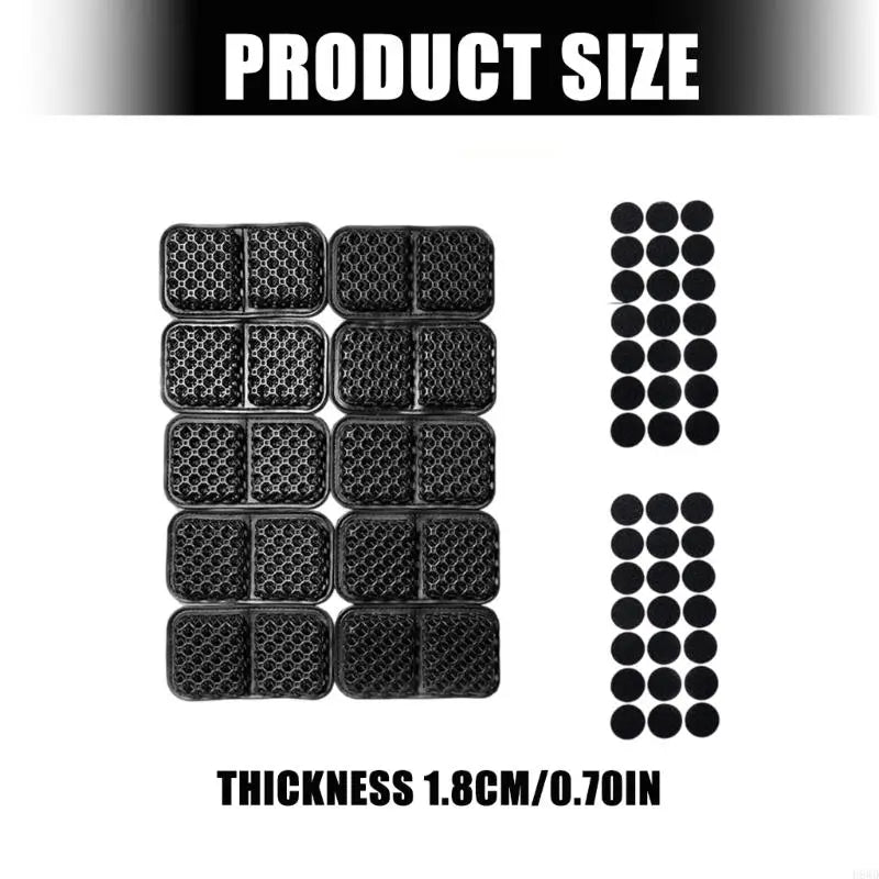 Helmet Inner Pad Set | 3D Honeycomb Cushion, 2 Styles